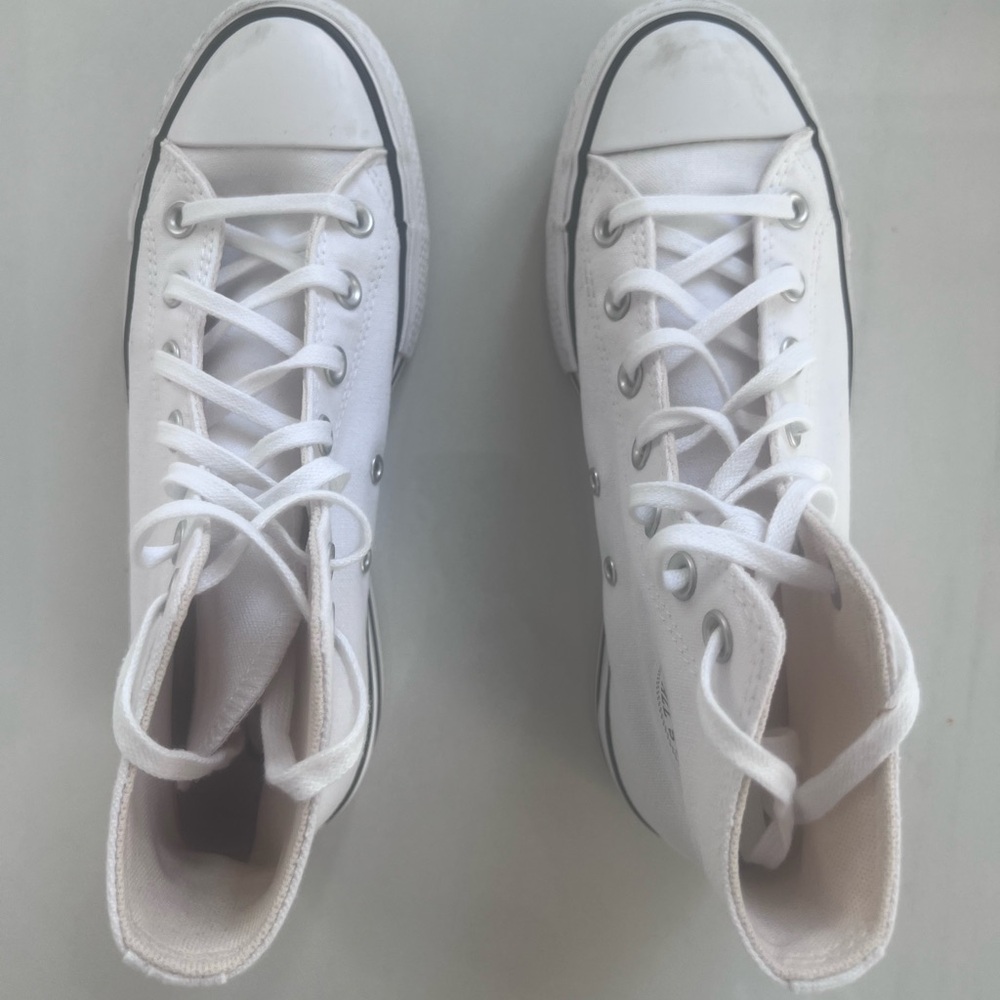 Converse Chuck Taylor All Star High-Top Platform Sneaker Size 7 - Picture 2 of 13